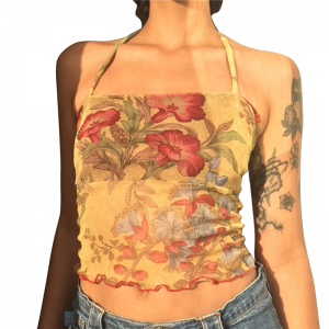 90s Influence Floral Halter Top 90s Influence Floral Halter Top