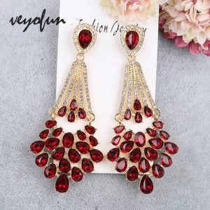 Crystal Rhinestone Chandelier Earrings Crystal Rhinestone Chandelier Earrings