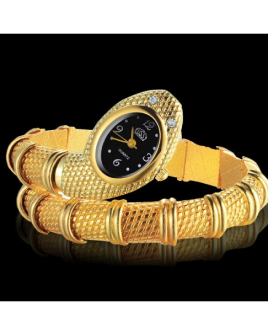 Gold Snake Watch Bracelet Gold Snake Watch Bracelet