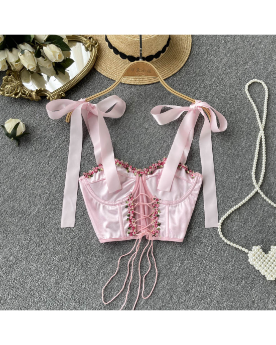 Rapunzel Corset Crop Top Rapunzel Corset Crop Top