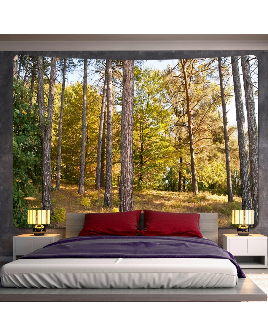 Forest Psychedelic Scene Tapestry Forest Psychedelic Scene Tapestry