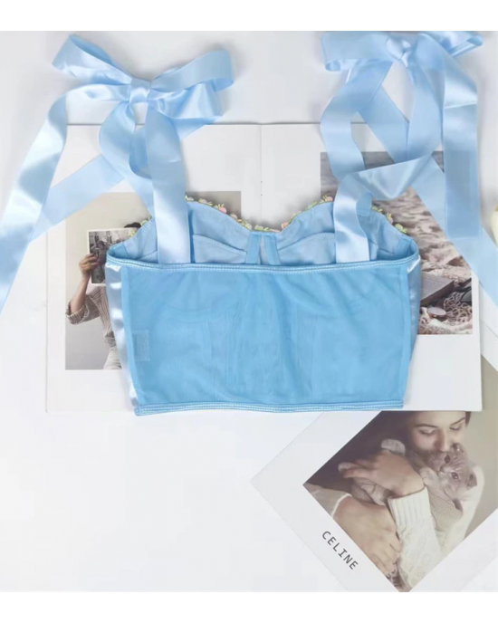 Rapunzel Corset Crop Top Rapunzel Corset Crop Top