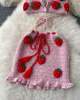 Strawberry Shortcake Halter Skirt Set Strawberry Shortcake Halter Skirt Set