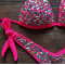 Barbie Influence Rhinestone Thong Bikini  Barbie Influence Rhinestone Thong Bikini