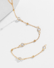 Gold Bejeweled Body Chain