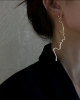 Retro Abstract Art Outline Face Earrings  Retro Abstract Art Outline Face Earrings