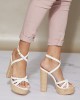 DDK From the Top Braided Platform Heels DDK From the Top Braided Platform Heels