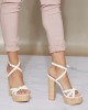 DDK From the Top Braided Platform Heels DDK From the Top Braided Platform Heels