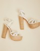 DDK From the Top Braided Platform Heels DDK From the Top Braided Platform Heels