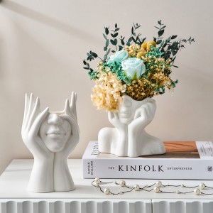 The Face Of The Company Ceramic Sculpture Statue Vase Figurine The Face Of The Company Ceramic Sculpture Statue Vase Figurine