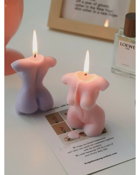 Hourglass Body Candles