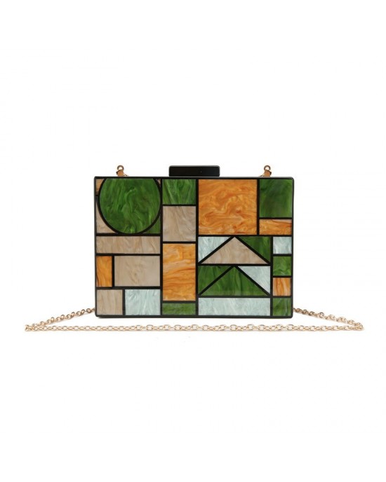 Miami Art Deco Influence Purse