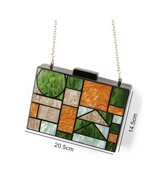 Miami Art Deco Influence Purse