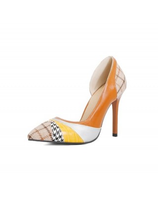 Women's Fifth Design Stiletto Pointed Toe High Heels