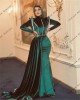 Posh Middle Eastern Velvet Gown