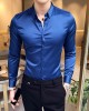 Men's Fitted Long Sleeve Class Act Dress Shirt