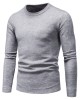 Men's Round Neck Sweater Tee