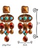 The Florida Keys Influence Statement Earrings  The Florida Keys Influence Statement Earrings