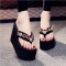 Bejeweled Madness Platform Sandals Bejeweled Madness Platform Sandals