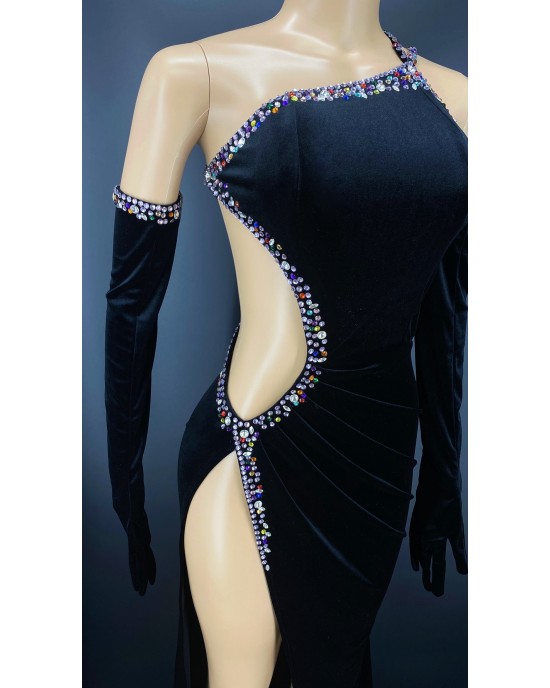 Class Act with a Little Bit of Side Action Dress
