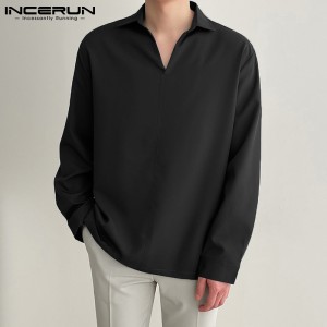 Men's Classy Solid Black Or White Formal Wear Shirt Men's Classy Solid Black Or White Formal Wear Shirt