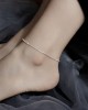 Sparkling Sterling Silver Anklet  Sparkling Sterling Silver Anklet