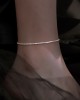Sparkling Sterling Silver Anklet  Sparkling Sterling Silver Anklet