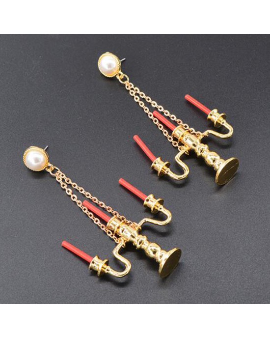 Enchanted Chandelier Earrings Influenced By Beauty And The Beast 
