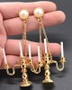 Enchanted Chandelier Earrings Influenced By Beauty And The Beast 