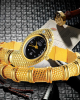 Gold Snake Watch Bracelet Gold Snake Watch Bracelet