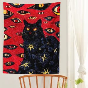 Cat Eyes Tapestry