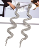 Snake Rhinestone Earrings Snake Rhinestone Earrings