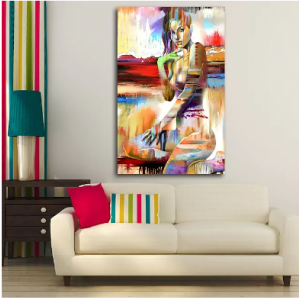 Dripping In The Colors Of The Wind Modern Abstract Canvas (No Frame) Dripping In The Colors Of The Wind Modern Abstract Canvas (No Frame)