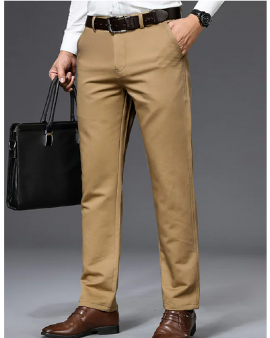 Men's Straight Pocket Dress Pants 