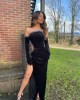 Class Act with a Little Bit of Side Action Dress