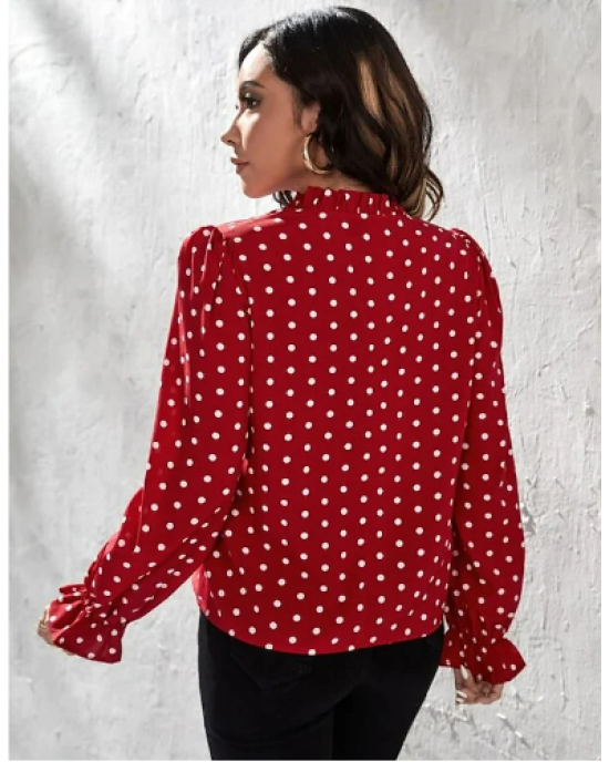Polka dot puff sleeve blouse Polka dot puff sleeve blouse