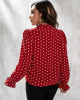Polka dot puff sleeve blouse Polka dot puff sleeve blouse