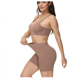 Women's activewear champagne toast sports bra and shorts set Women's activewear champagne toast sports bra and shorts set