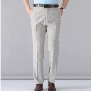 High-Waisted Classic Style Dress Pants