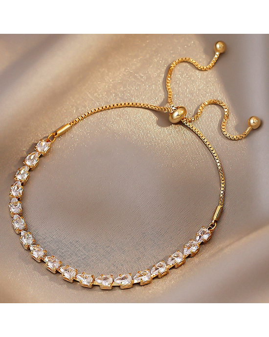 Sparkly Adjustable Rhinestone Beauty Bracelet Sparkly Adjustable Rhinestone Beauty Bracelet