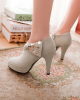 Glistening Accented High Heel Boots Glistening Accented High Heel Boots
