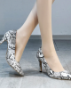 Heels Influenced By The Beauty Of Snakes
