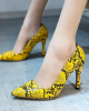 Heels Influenced By The Beauty Of Snakes
