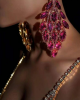 90s Barbie Influence Bejeweled Earrings 