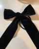 Traditional Velvet Bow Tie Hair Tie