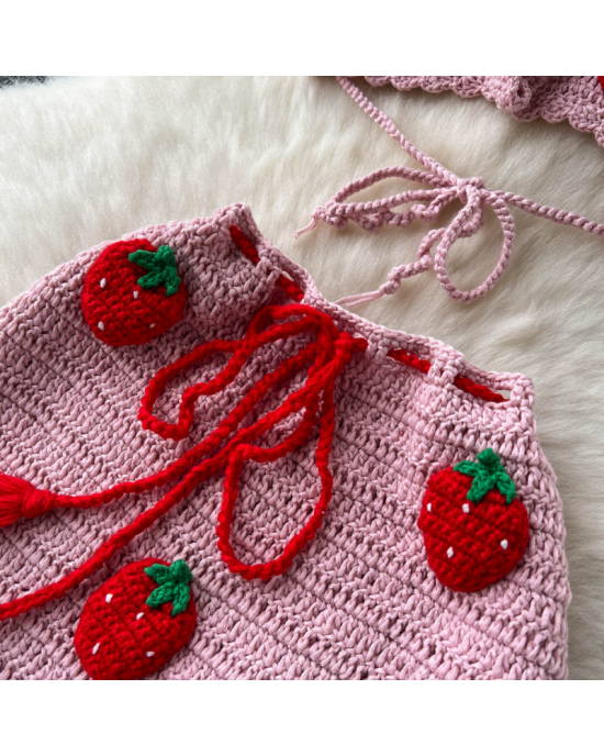 Strawberry Shortcake Halter Skirt Set Strawberry Shortcake Halter Skirt Set