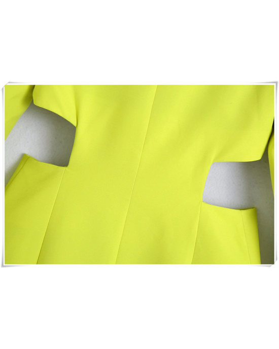 Waist Showcase Blazer Cut Out Bodycon Dress
