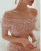 Sheer Underwear Ruffles Off The Shoulder Puff Sleeve Set Sheer Underwear Ruffles Off The Shoulder Puff Sleeve Set