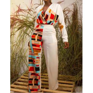 Modern Art Deco Vibe Jumpsuit Modern Art Deco Vibe Jumpsuit