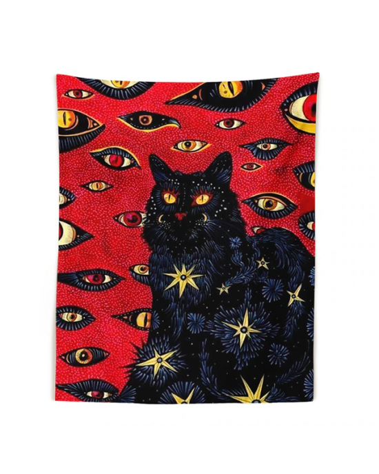 Cat Eyes Tapestry Cat Eyes Tapestry